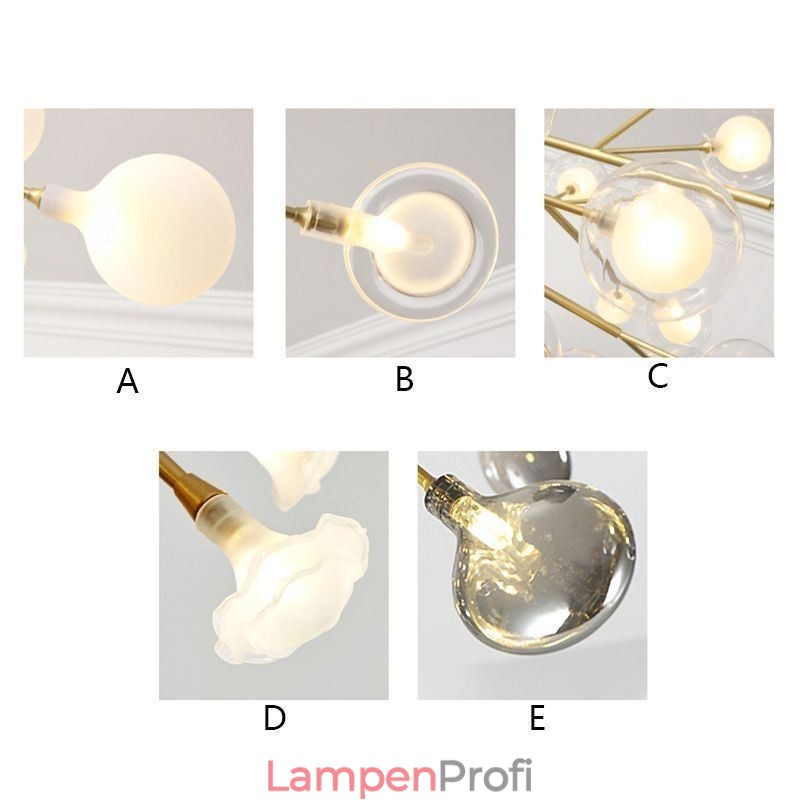 Zweige Kronleuchter Pendelleuchte im nordischen Stil