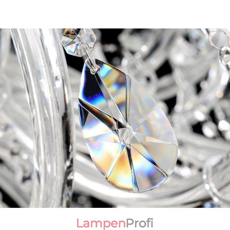 Europäischer Kristallleuchter Kristalldekoration Deckenleuchte mit 65 Lichtern