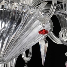 Europäische Kristall Kronleuchter Dekoration Deckenleuchte mit 18 Lichter