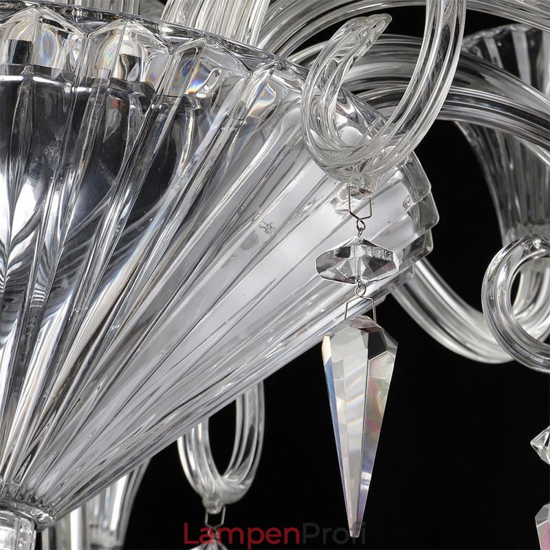 Europäische Kristall Kronleuchter Dekoration Deckenleuchte mit 12 Lichter