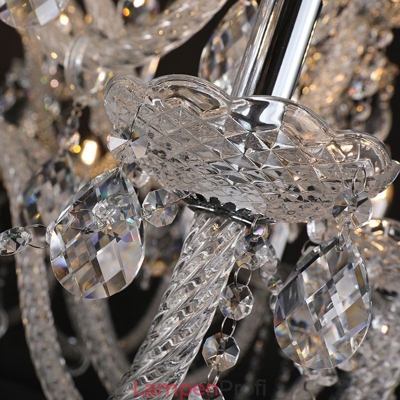 Europäische Kristall-Kronleuchter-Deckenleuchte mit 53 Lichtern