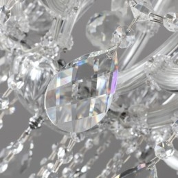 Europäische Kristall Kronleuchter Dekoration Deckenleuchte mit 24 Lichter