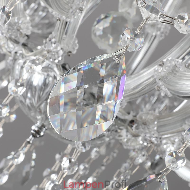 Europäische Kristall Kronleuchter Dekoration Deckenleuchte mit 24 Lichter