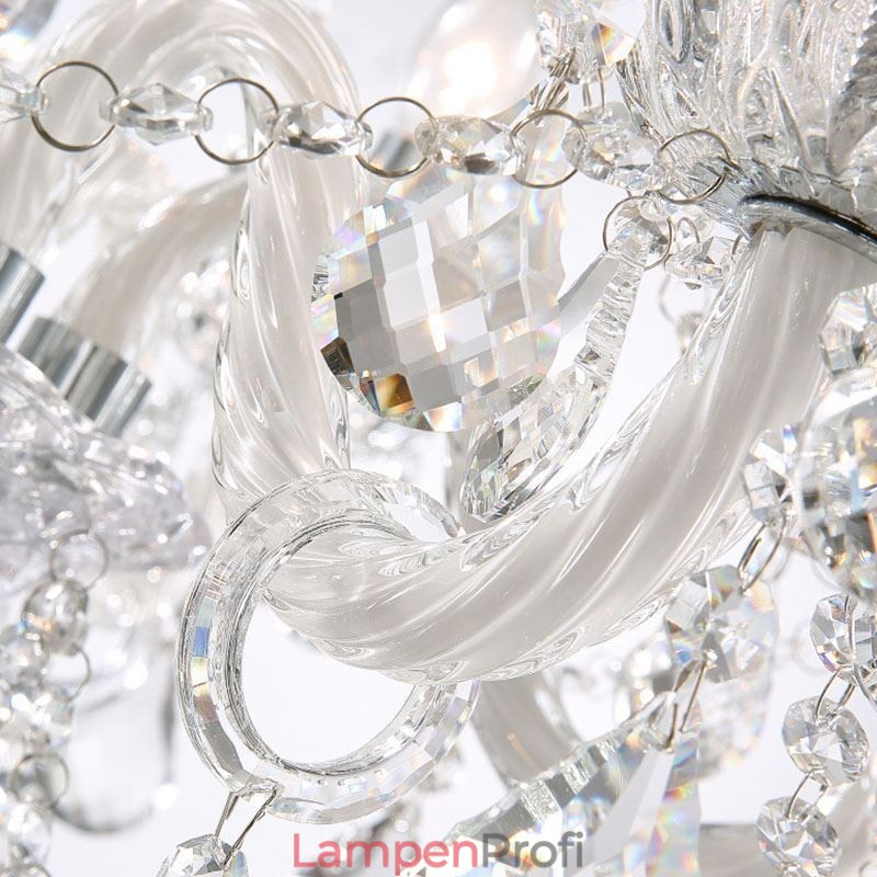 Europäischer Kristall-Kronleuchter mit 32 Lichtern Luxus-Dekoration Deckenleuchte