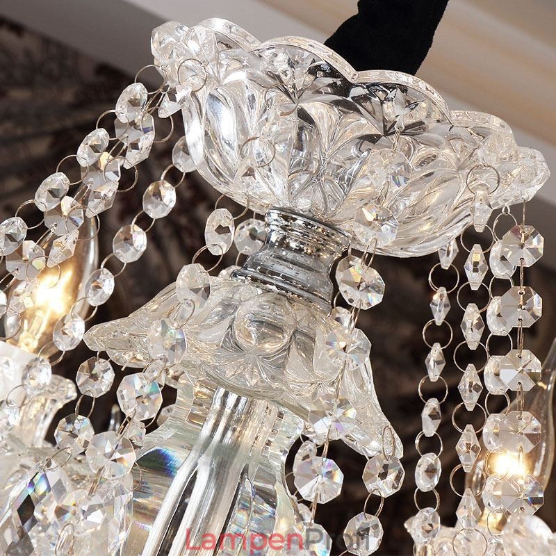Europäischer Kristall-Kronleuchter mit 32 Lichtern Luxus-Dekoration Deckenleuchte