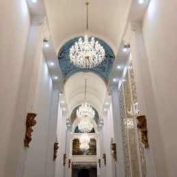 Europäischer Kristall-Kronleuchter mit 32 Lichtern Luxus-Dekoration Deckenleuchte