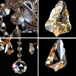 Europäischer Kristall-Kronleuchter mit 30 Lichtern Dekoration Deckenleuchte