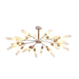 Nordische Pendelleuchte Moderne Massivholzbeleuchtung