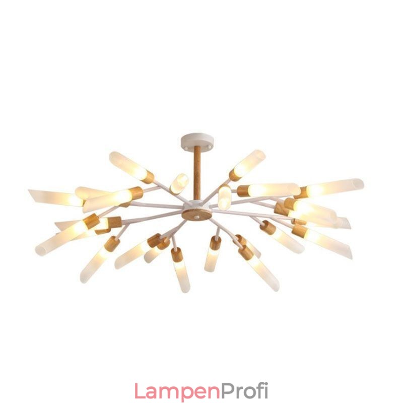 Nordische Pendelleuchte Moderne Massivholzbeleuchtung