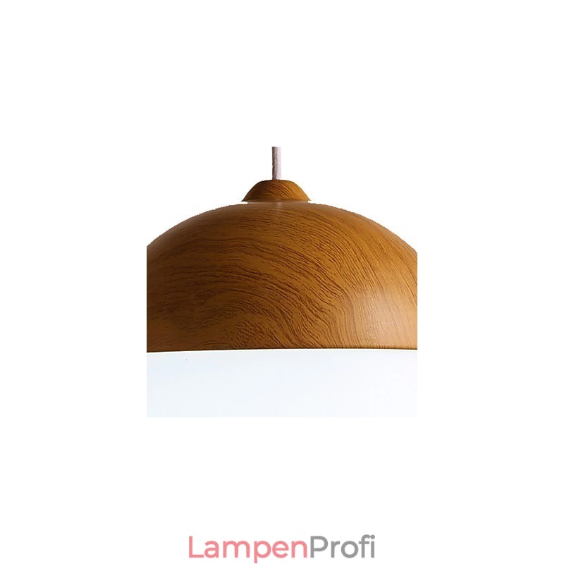 Moderner zeitgenössischer Kronleuchter im Mini-Stil aus Holz und Bambus