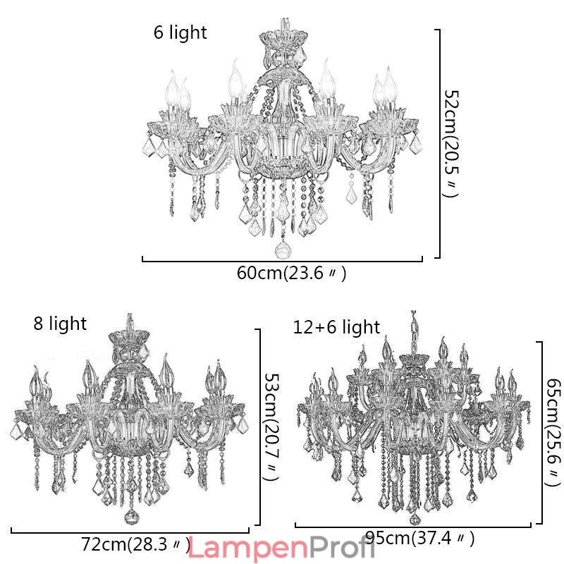 Europäischer Stil Kristall Grün Kronleuchter Kerze Pendelleuchte