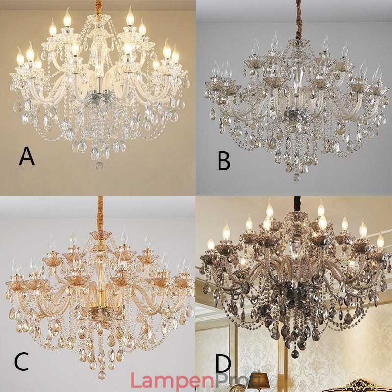 Luxus Kristall Kronleuchter Europäischen Elegante Pendelleuchte