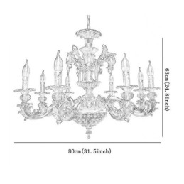 Kristall-Kronleuchter, moderne Luxus-Deckenleuchten, Heimbeleuchtung, kreative Lampenbeleuchtung