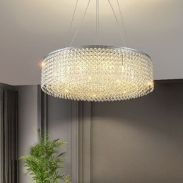 Moderne Kristall Kronleuchter Europäischen Luxus Dekorative Decke Lampe Mit 12 Lichter