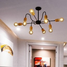 Zeitgenössische kreative Eisen Pendelleuchte Spider Kronleuchter