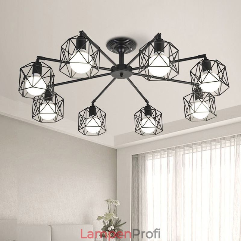 Moderne Vogelkäfig Pendelleuchte Eisen Dekorative Beleuchtung