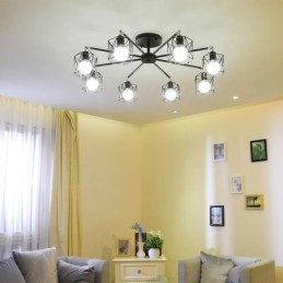 Moderne Vogelkäfig Pendelleuchte Eisen Dekorative Beleuchtung