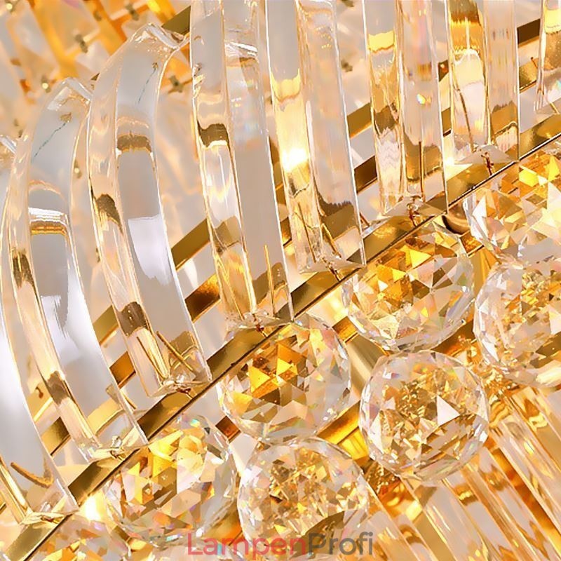 Luxus Kristall Kronleuchter Modernen Europäischen Anmutigen Lange Anhänger