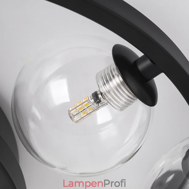 Unterputz-Deckenleuchte, modern, minimalistisch, dekorativ, aus Glas