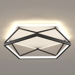 Hohle dreidimensionale Deckenleuchte zur Unterputzmontage, 55 cm