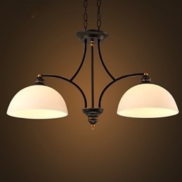 Retro Minimalist Deckenleuchten Europäischen Stil Glas Deckenleuchten Lampe
