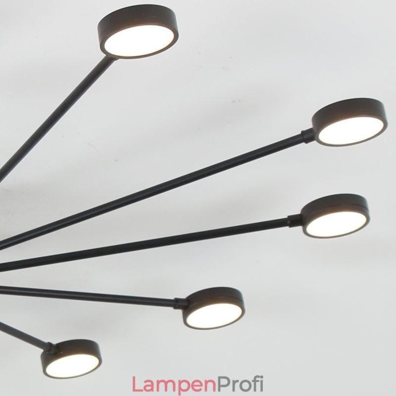 Unterputz-Deckenleuchte, modern, minimalistisch, Acryl-Lichtschirm