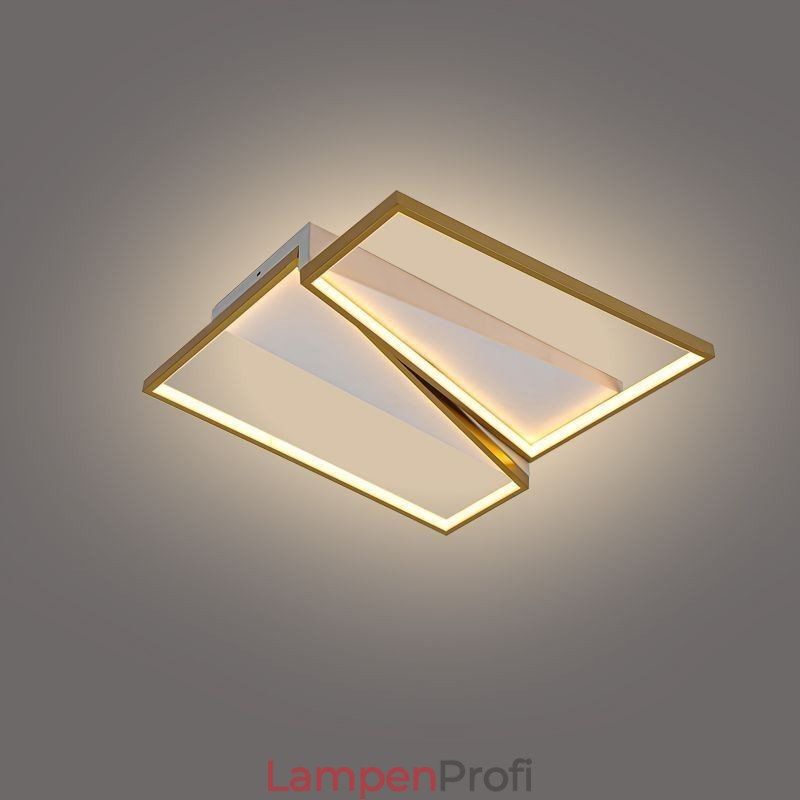 Minimalistische Mosaik-Trapez-Deckenleuchte