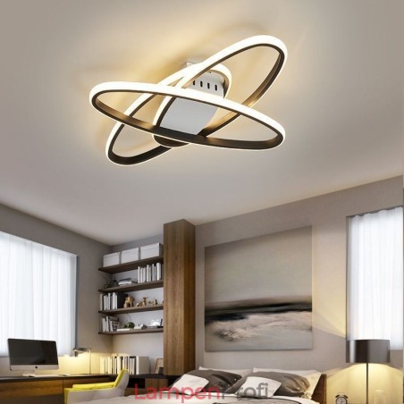 Minimalistische Deckenleuchte mit Planeten-Surround-Design Minimalistische Deckenleuchte mit Planeten-Surround-Design