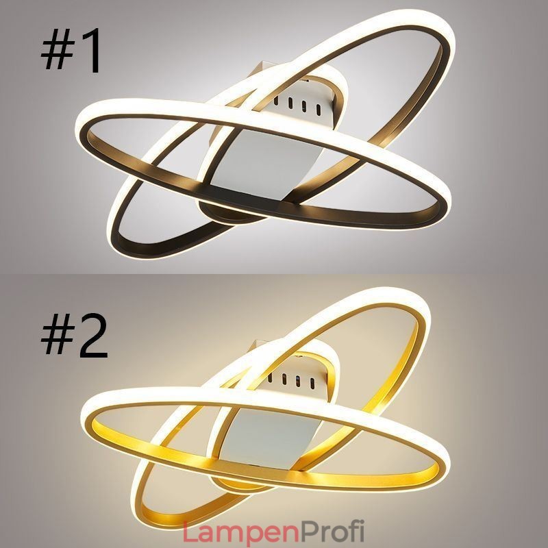 Minimalistische Deckenleuchte mit Planeten-Surround-Design