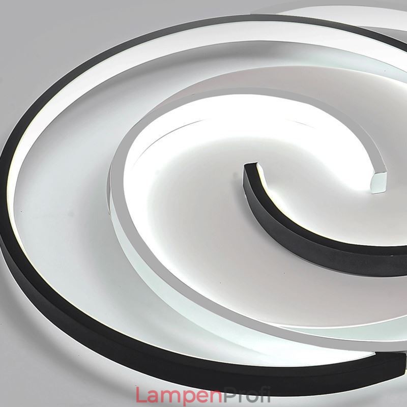 Runde Deckenleuchte mit Acryl-Ummantelung