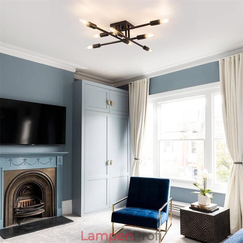 Dekorative Deckenleuchte im Country-Retro-Stil im amerikanischen Industriestil