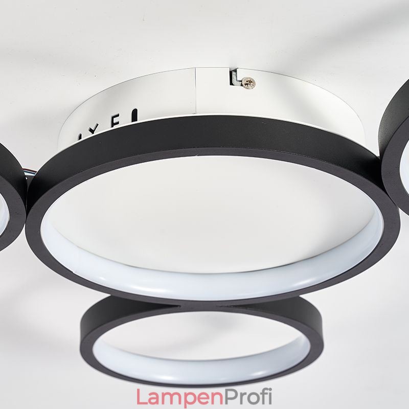 Moderne Deckenleuchte aus Aluminium im Kunststil