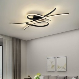 Minimalistische Deckenleuchte mit Schmetterlingsmotiv aus Aluminium