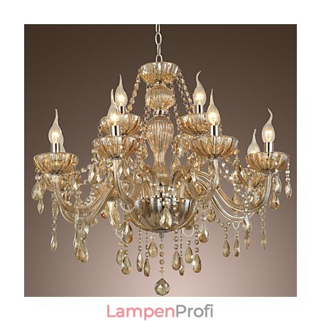 Kronleuchter Kristall Luxus Modern 2 Ebenen Wohnzimmer 12 Lichter Kronleuchter Kristall Luxus Modern 2 Ebenen Wohnzimmer 12 Lichter