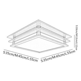 Retro Deckenleuchte im chinesischen Stil Deckenlampe