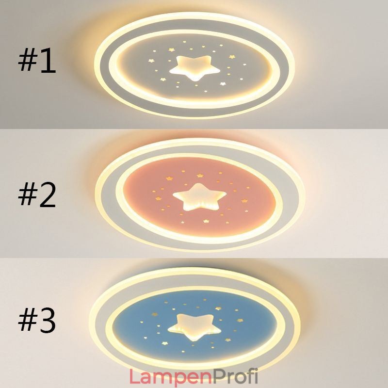 Deckenleuchte Deckenleuchte mit Sternenmotiv