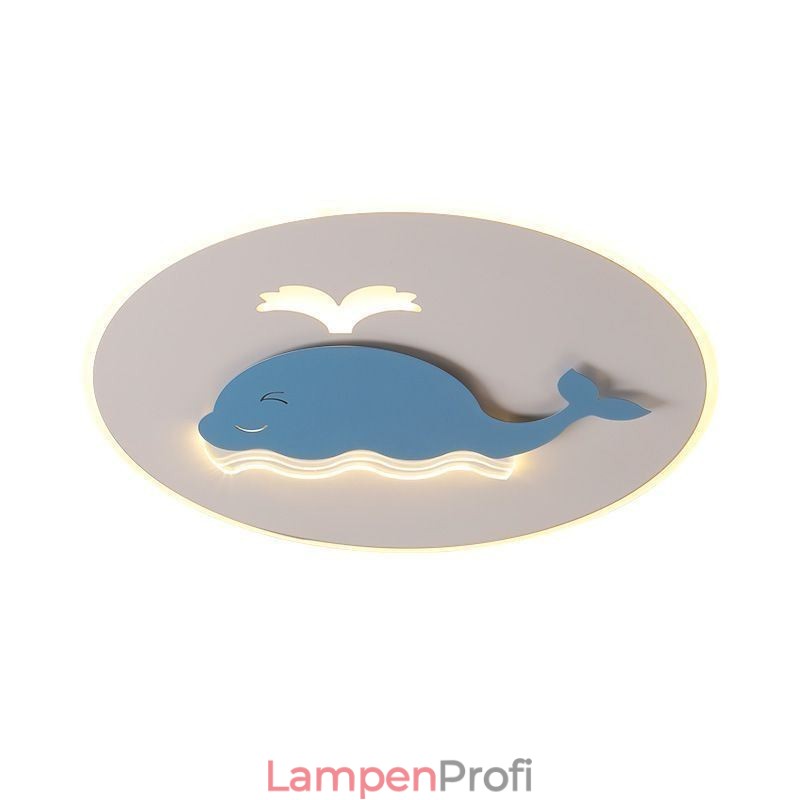 Moderne kreative Deckenleuchte Whale Deckenleuchte