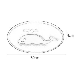 Moderne kreative Deckenleuchte Whale Deckenleuchte
