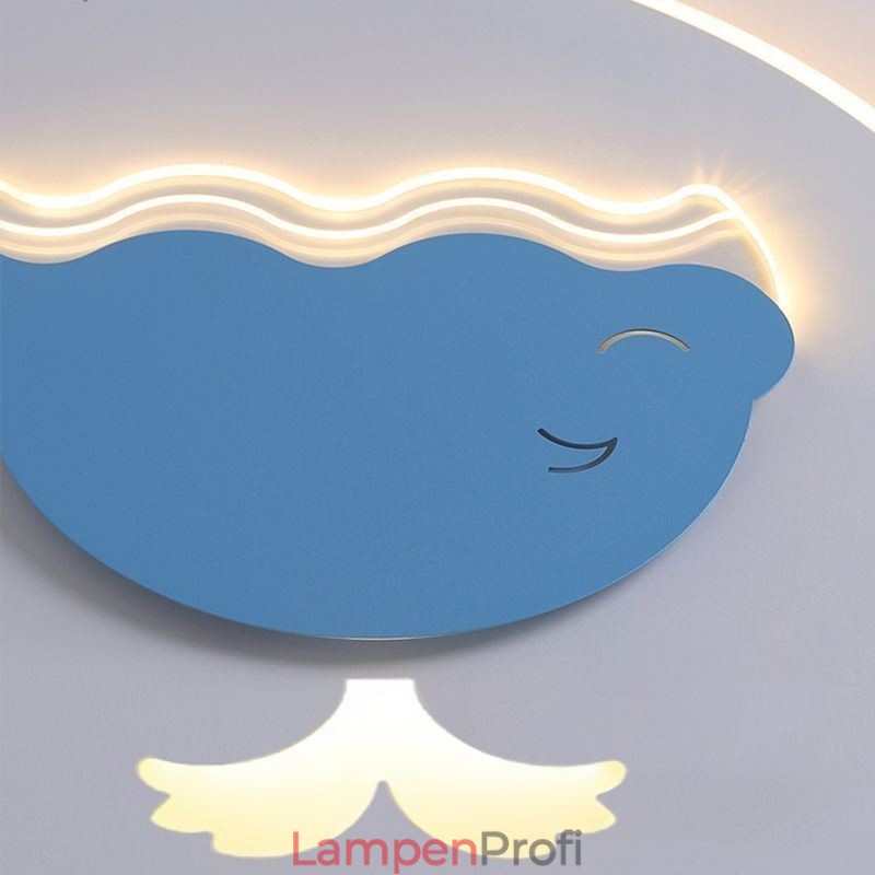 Moderne kreative Deckenleuchte Whale Deckenleuchte