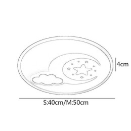 Simplicity Deckenleuchte Mond & Stern Deckenlampe