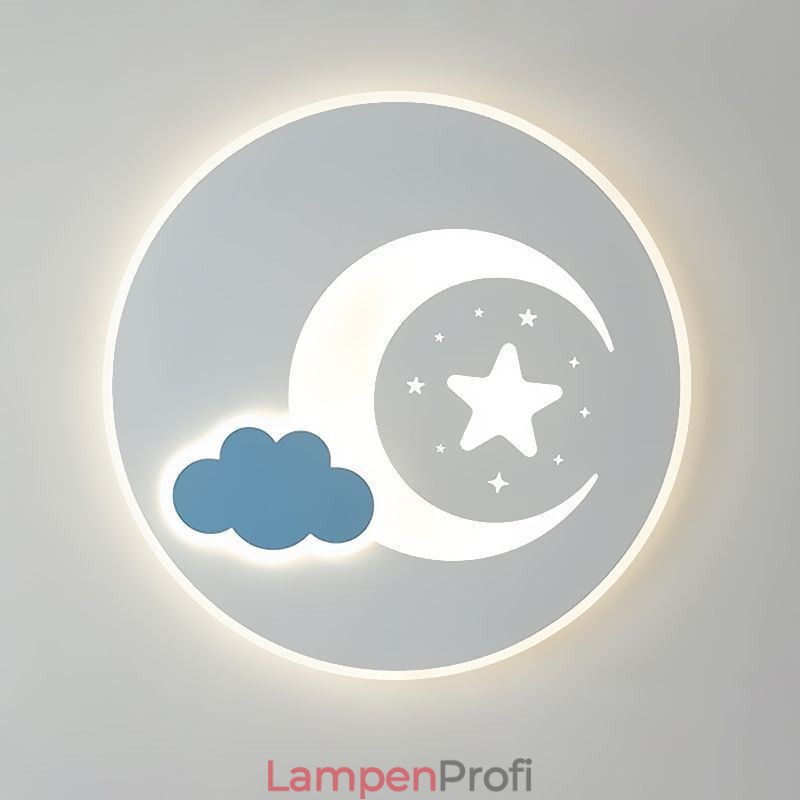 Simplicity Deckenleuchte Mond & Stern Deckenlampe