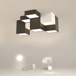 Moderne Deckenleuchte Cube Deckenlampe