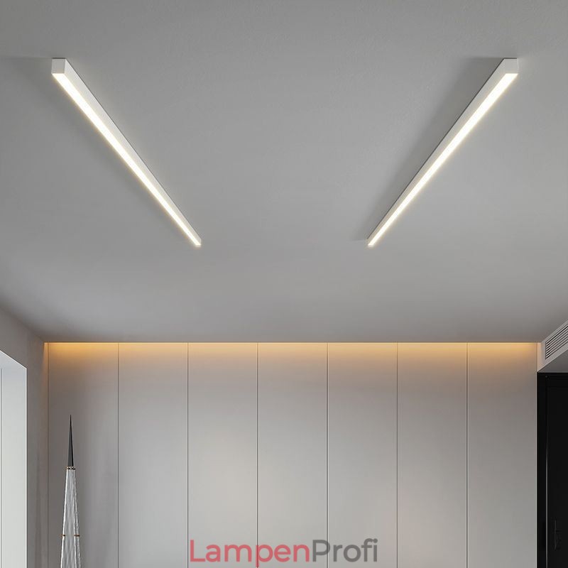 Moderne Deckenleuchte mit langem Streifen, oberflächenmontierte Deckenleuchte