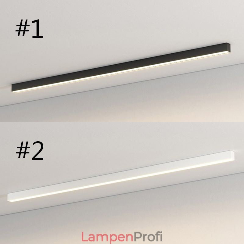 Moderne Deckenleuchte mit langem Streifen, oberflächenmontierte Deckenleuchte