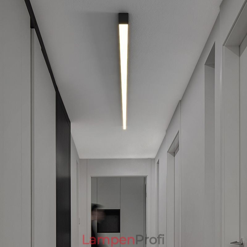 Moderne Deckenleuchte mit langem Streifen, oberflächenmontierte Deckenleuchte