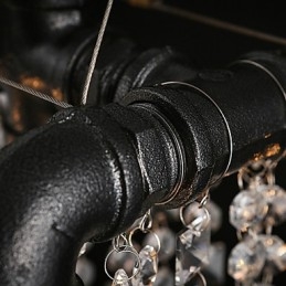 Kronleuchter Mini-Stil Rustikal Lodge Retro Metall