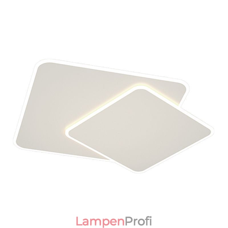 Moderne, geometrische, quadratische Deckenleuchte