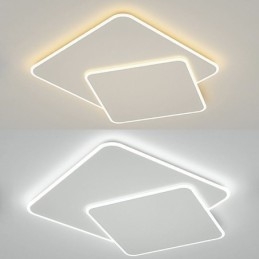 Moderne, geometrische, quadratische Deckenleuchte