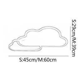 Moderne Deckenleuchte Kreative Wolkendekoration Licht