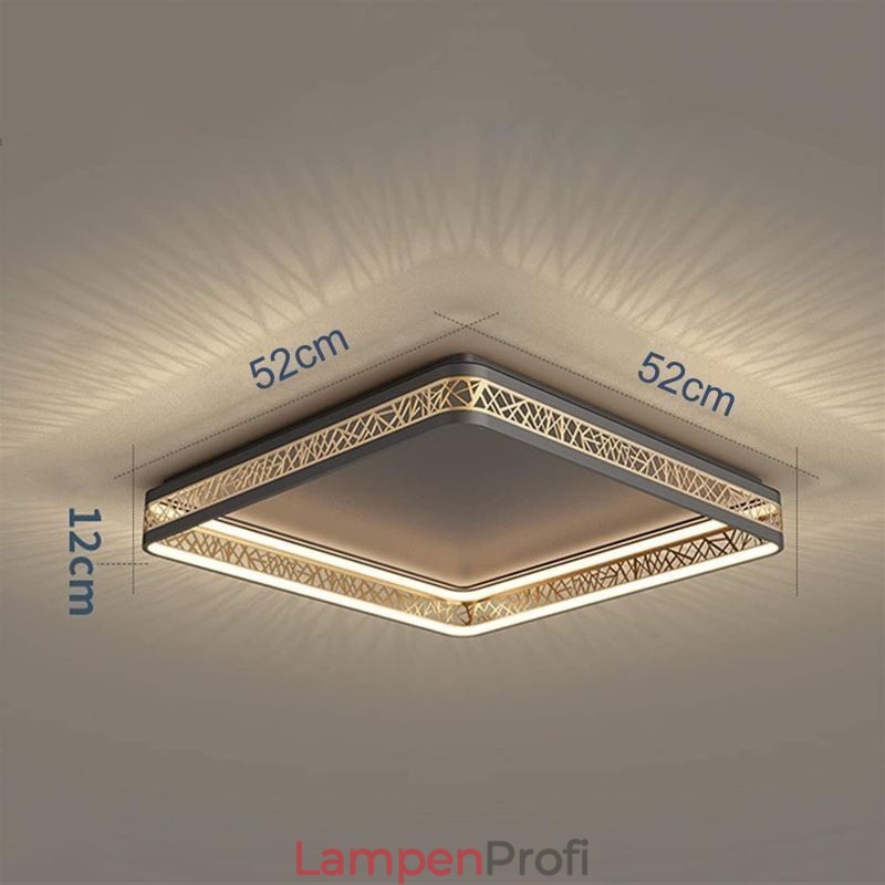Deckenleuchte Vogelnest Quadratische Lampe Moderne Leuchten